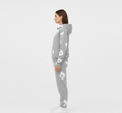 Dainty Printed hoodie and jogger set | Valerios