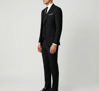 Designed Formal three-piece tailored suit for men | Assuli