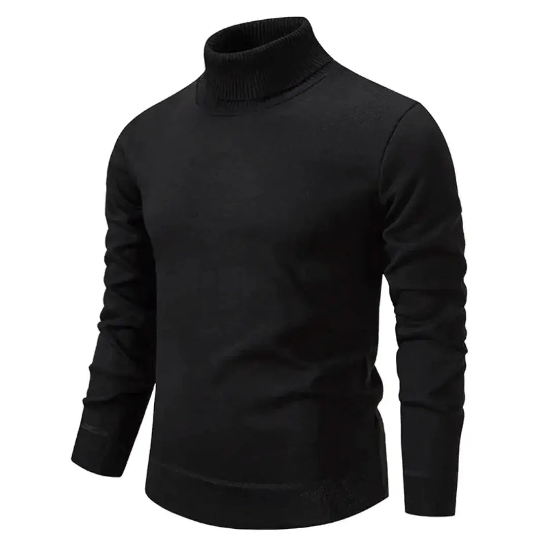 Classic refined turtleneck jumper for men | Giovanni -2