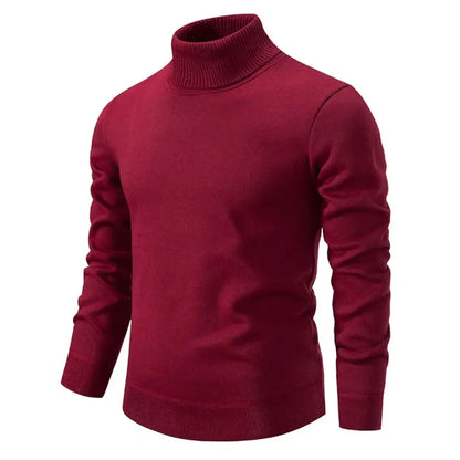 Classic refined turtleneck jumper for men | Giovanni -5