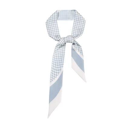 Organizing Equestrian silk scarf bag accessory for women