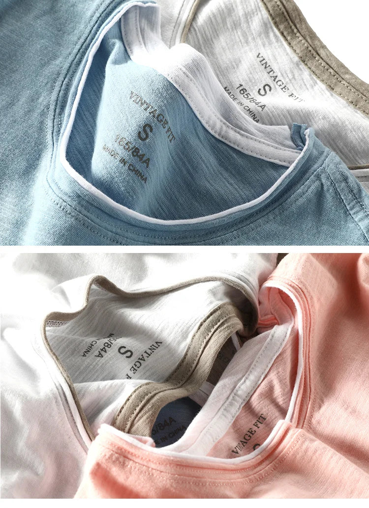 Short-sleeve contrast trim shirt for men | Takumi -7