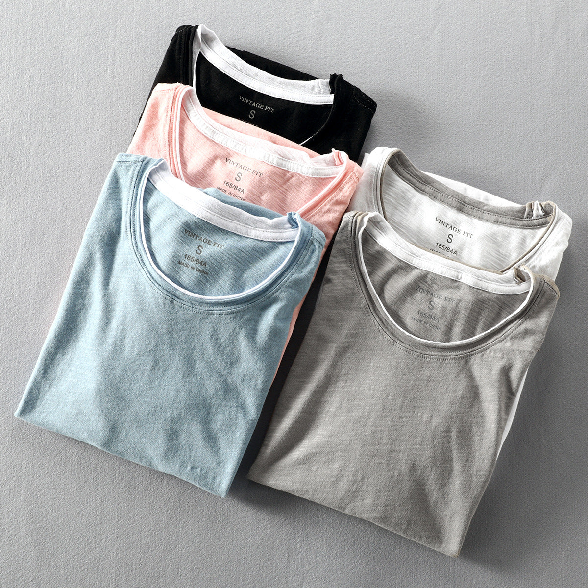 Short-sleeve contrast trim shirt for men | Takumi -6