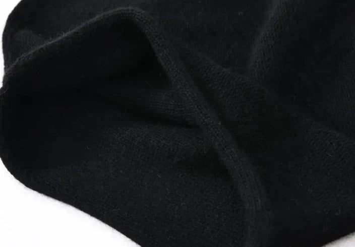 Soft cosy slouch cashmere beanie hat for women | Happyhead -16