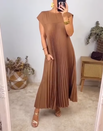 Casual everyday relaxed comfort dress for women | Freya -3