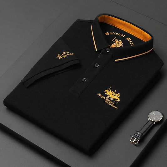 Classic smart casual polo shirt for men | Kaito -1