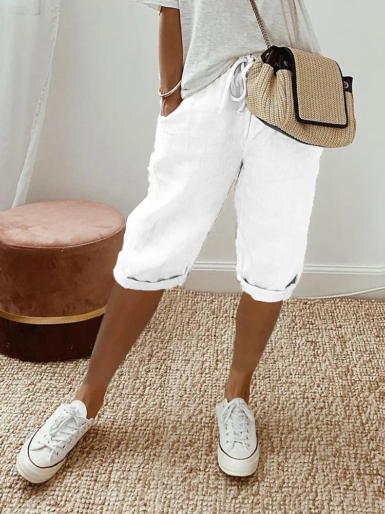Wide Comfortable everyday shorts for women | Narella