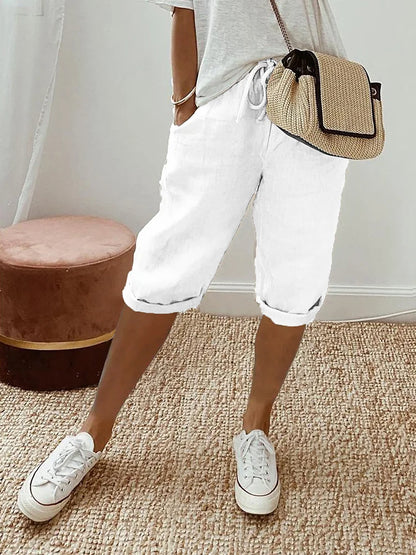 Wide Comfortable everyday shorts for women | Narella