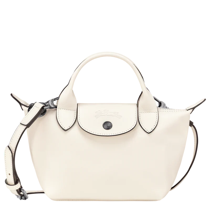 Caching Le Pliage Xtra XS leather bag for women | Longchamp