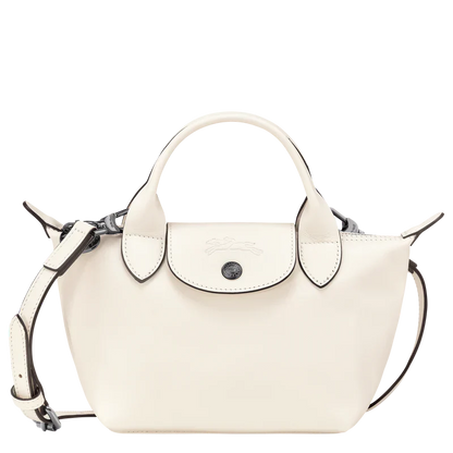 Caching Le Pliage Xtra XS leather bag for women | Longchamp
