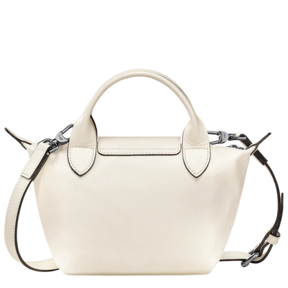 Caching Le Pliage Xtra XS leather bag for women | Longchamp