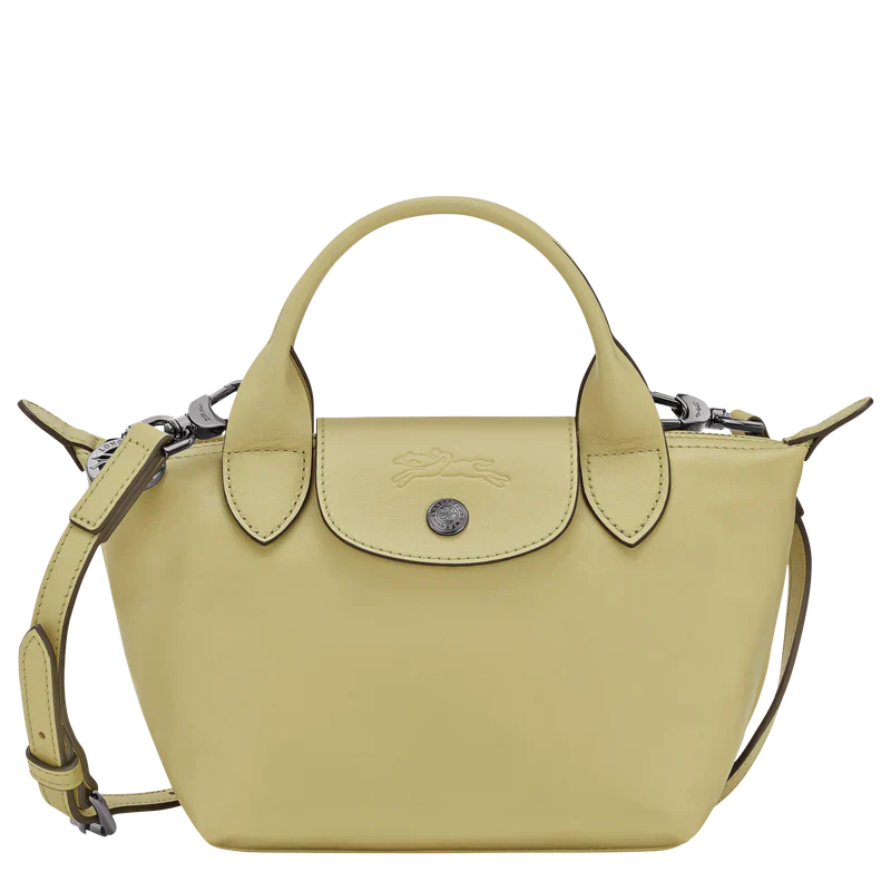 Caching Le Pliage Xtra XS leather bag for women | Longchamp