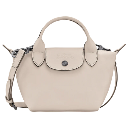 Caching Le Pliage Xtra XS leather bag for women | Longchamp