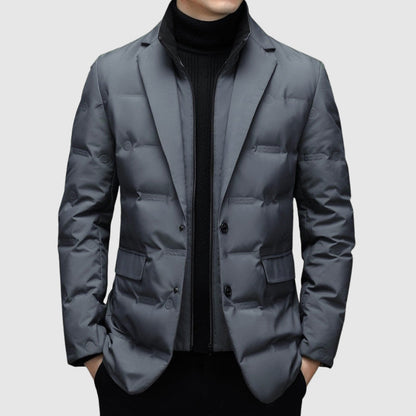 Lightweight quilted puffer jacket for men -2