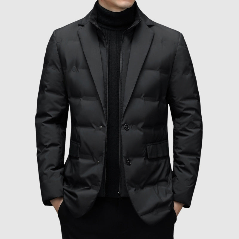 Lightweight quilted puffer jacket for men -1