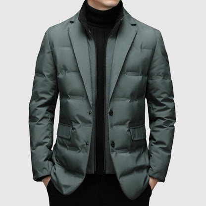 Lightweight quilted puffer jacket for men -3