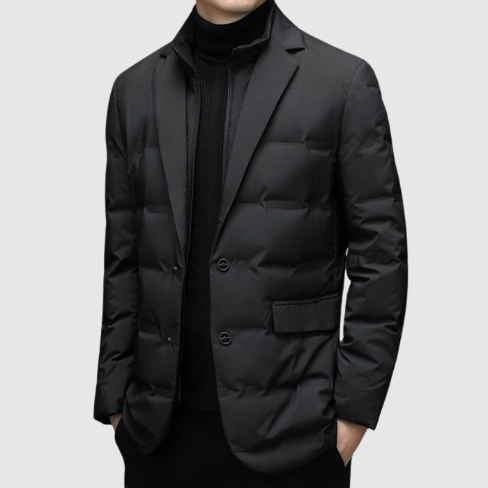 Lightweight quilted puffer jacket for men -6