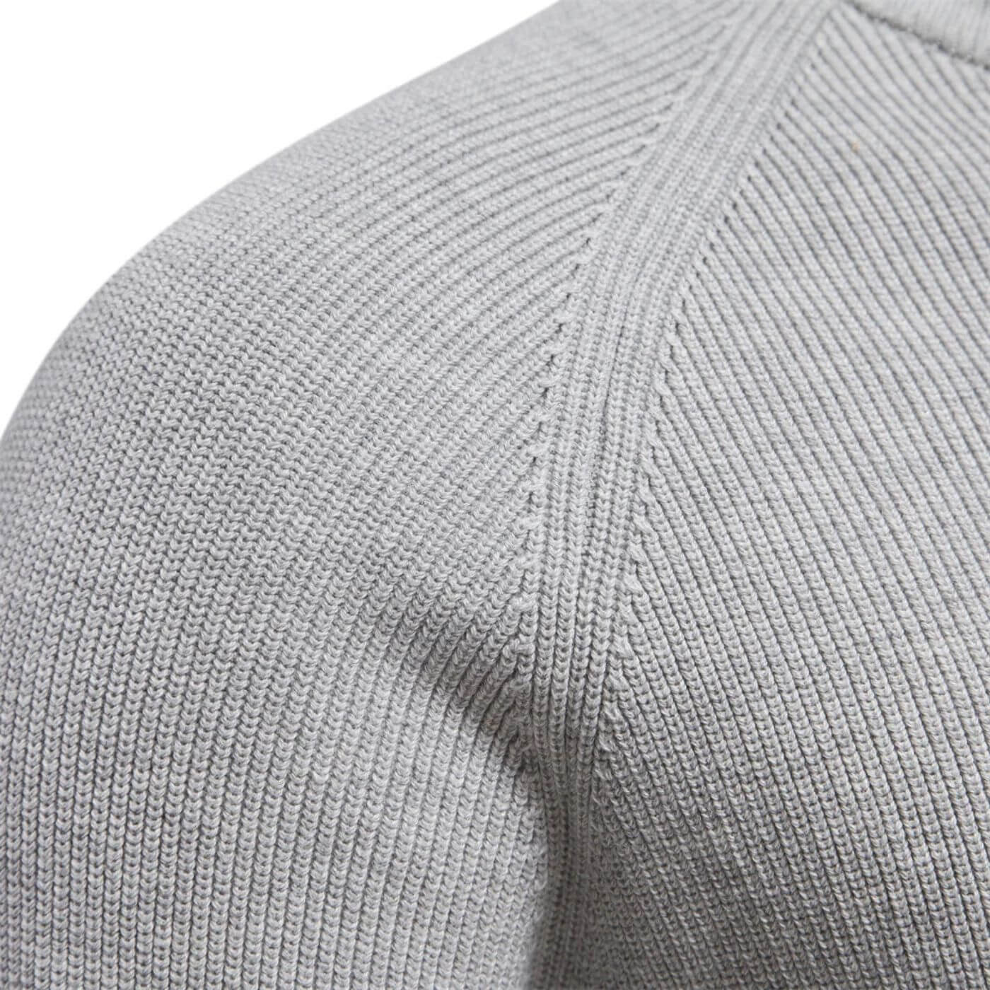 Crocheted Half-zip knit sweater for men | Luke