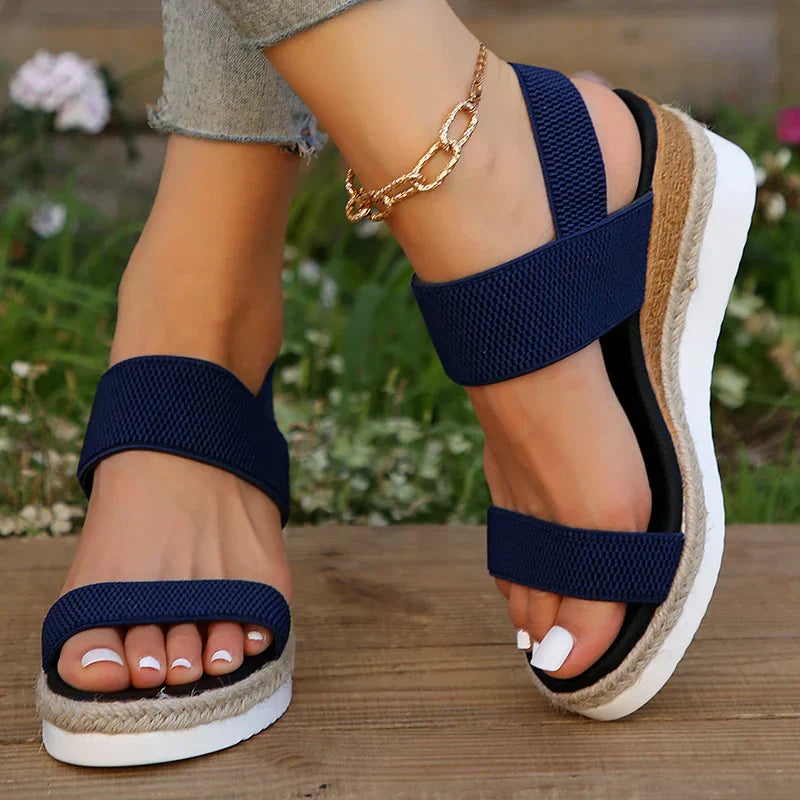 Comfortable orthopedic everyday strap sandals for women | Aria -8