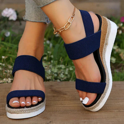 Comfortable orthopedic everyday strap sandals for women | Aria -8