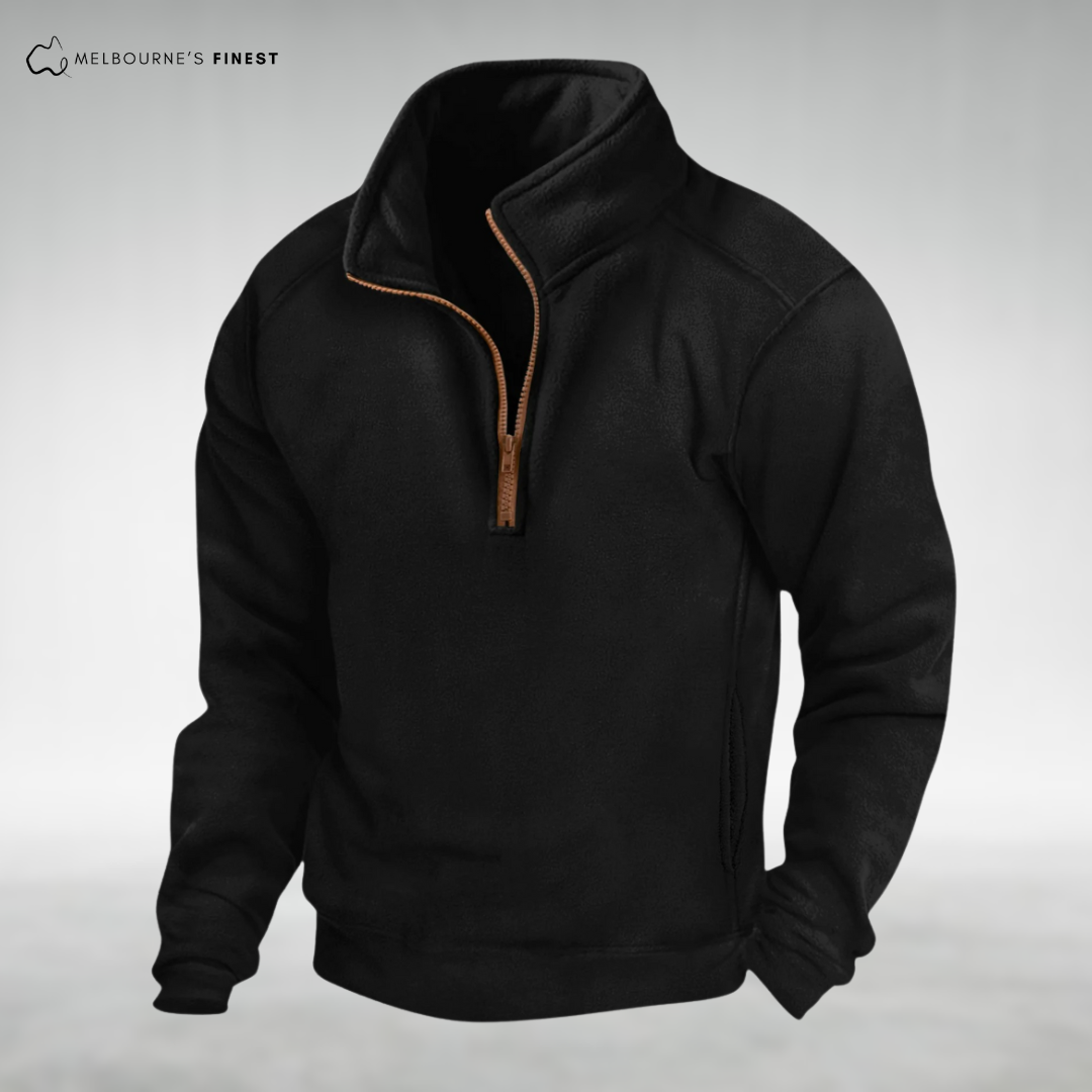 Plush Cozy half-zip pullover for men | Holden