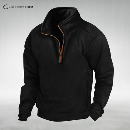 Plush Cozy half-zip pullover for men | Holden