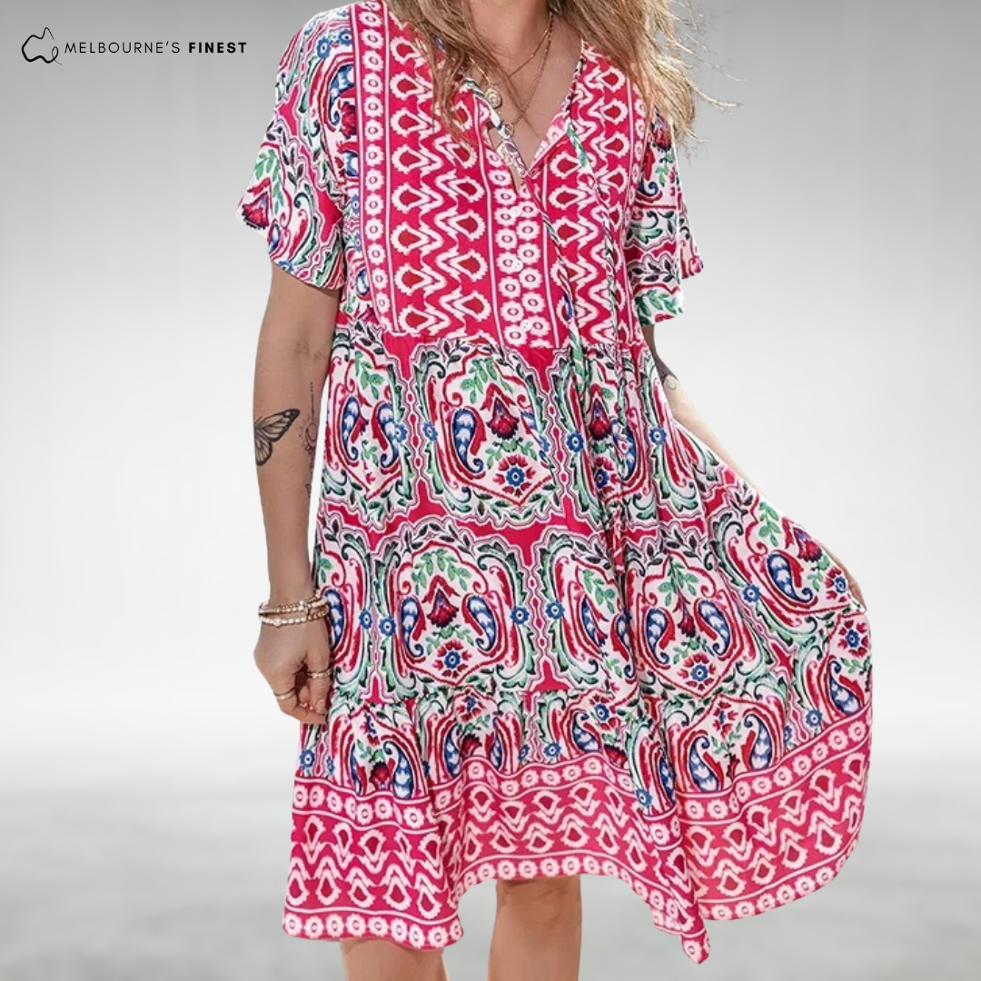Flowing Elegant versatile dress for women | Talia