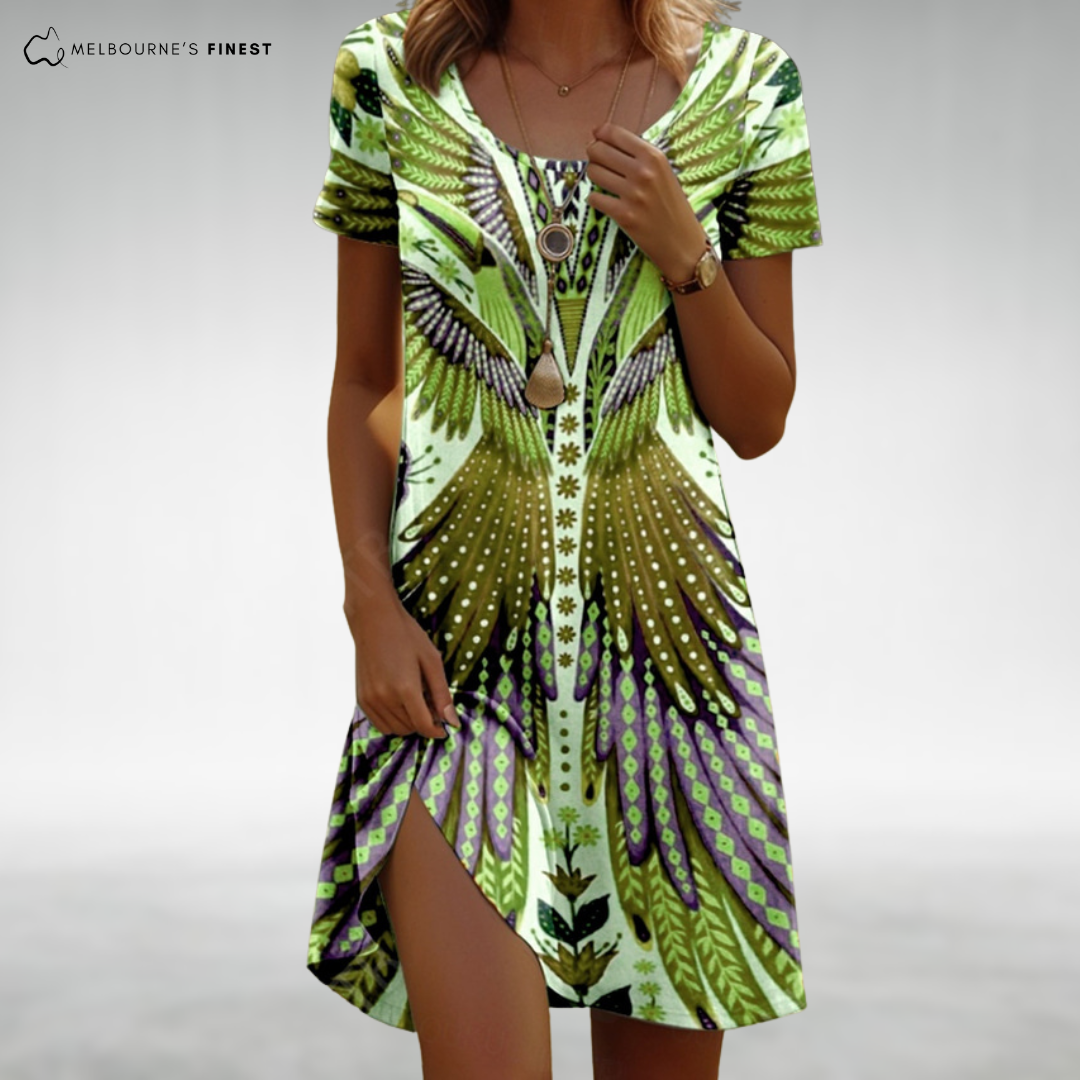 Graceful Boho comfort dress for women | Gaia