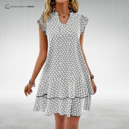 Sculpted Elegant versatile dress for women | Delia