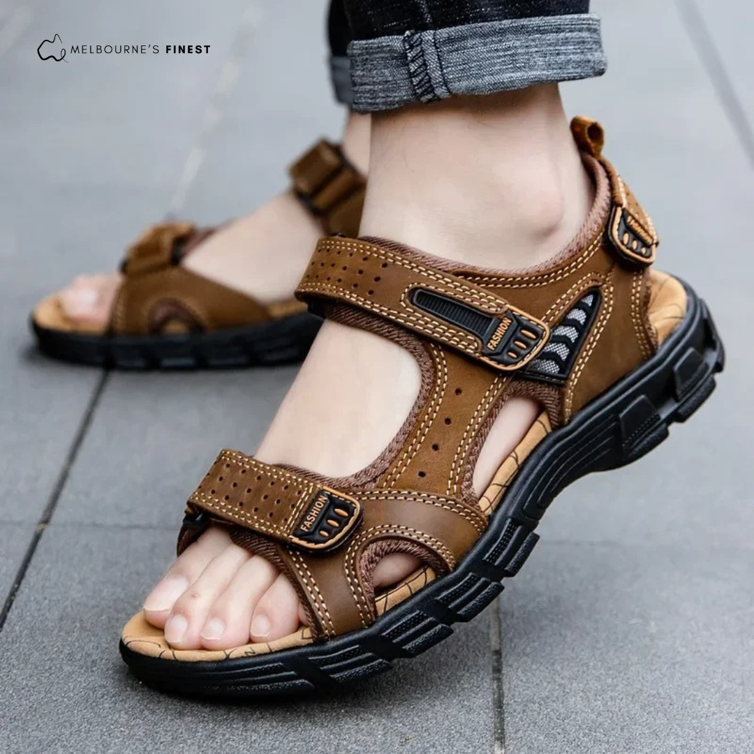 Barefoot Adjustable comfort sandals for men | Darien