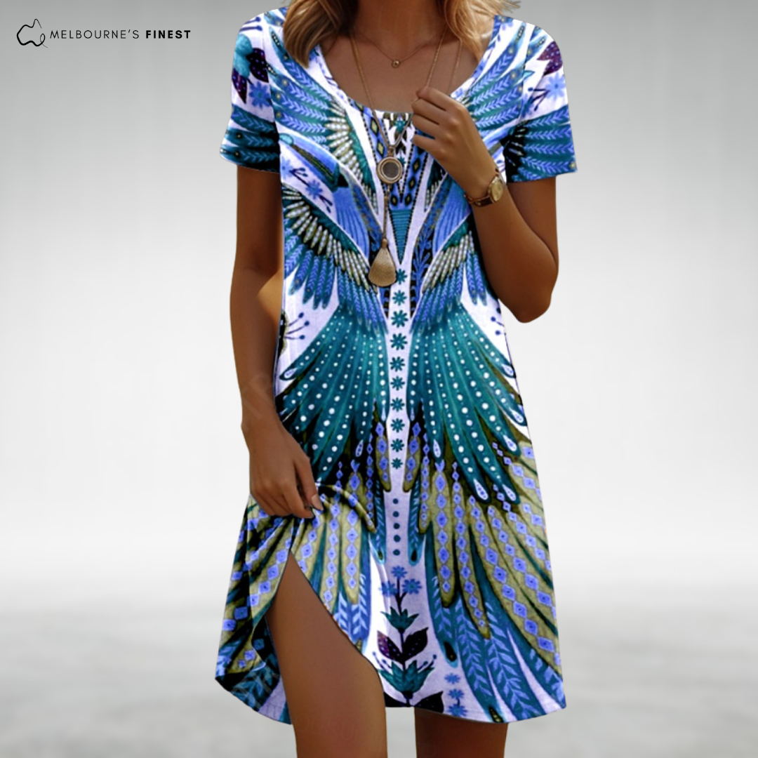 Graceful Boho comfort dress for women | Gaia