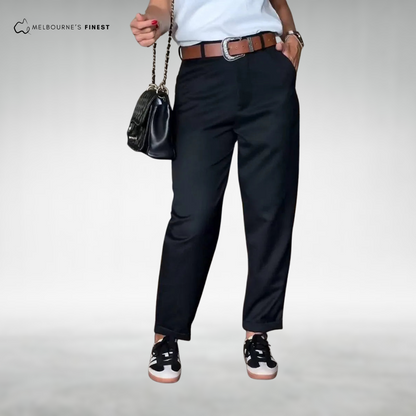 Streamlined Sleek tailored trousers for women | Arlen