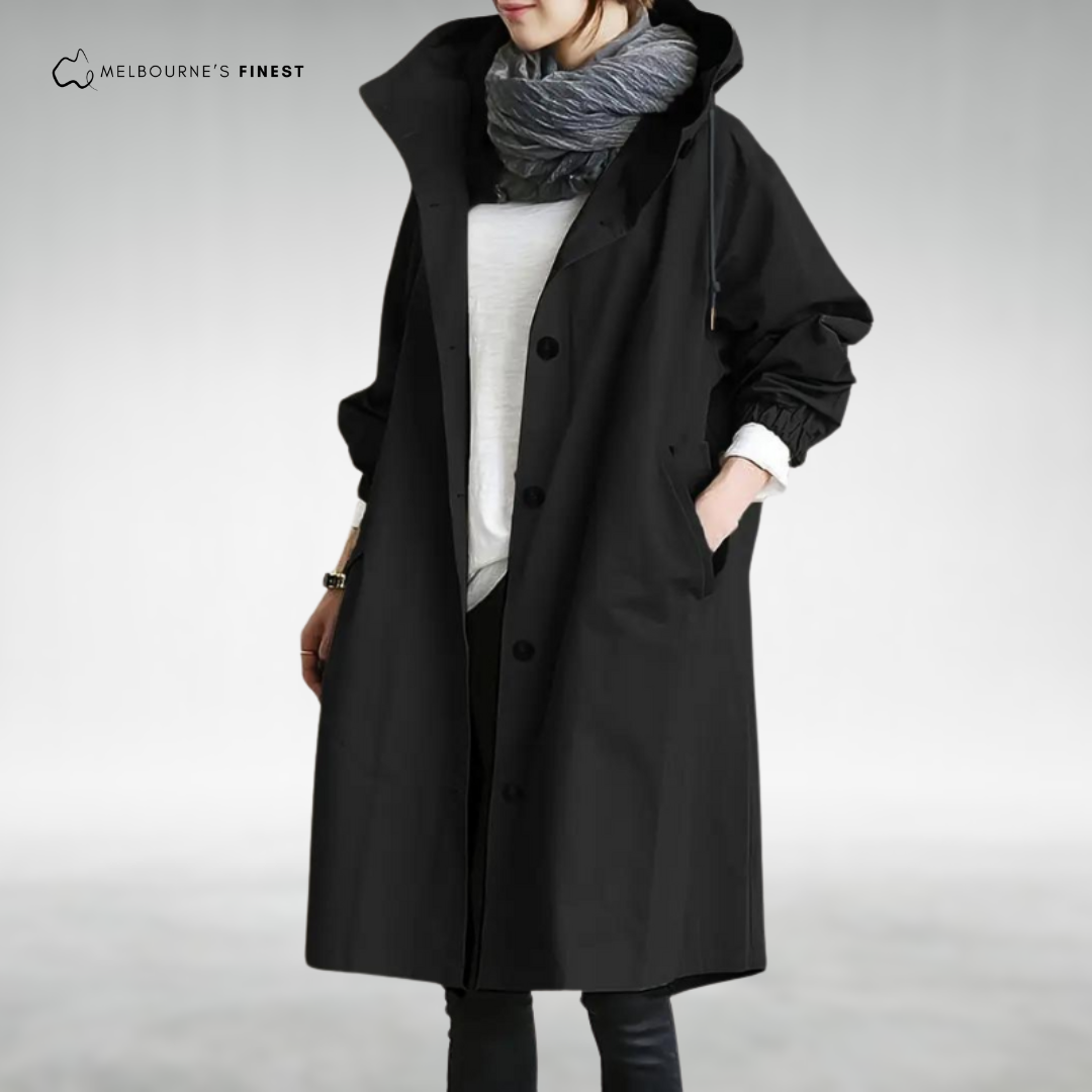 Sheltered Stylish windbreaker trenchcoat for women | Brixton