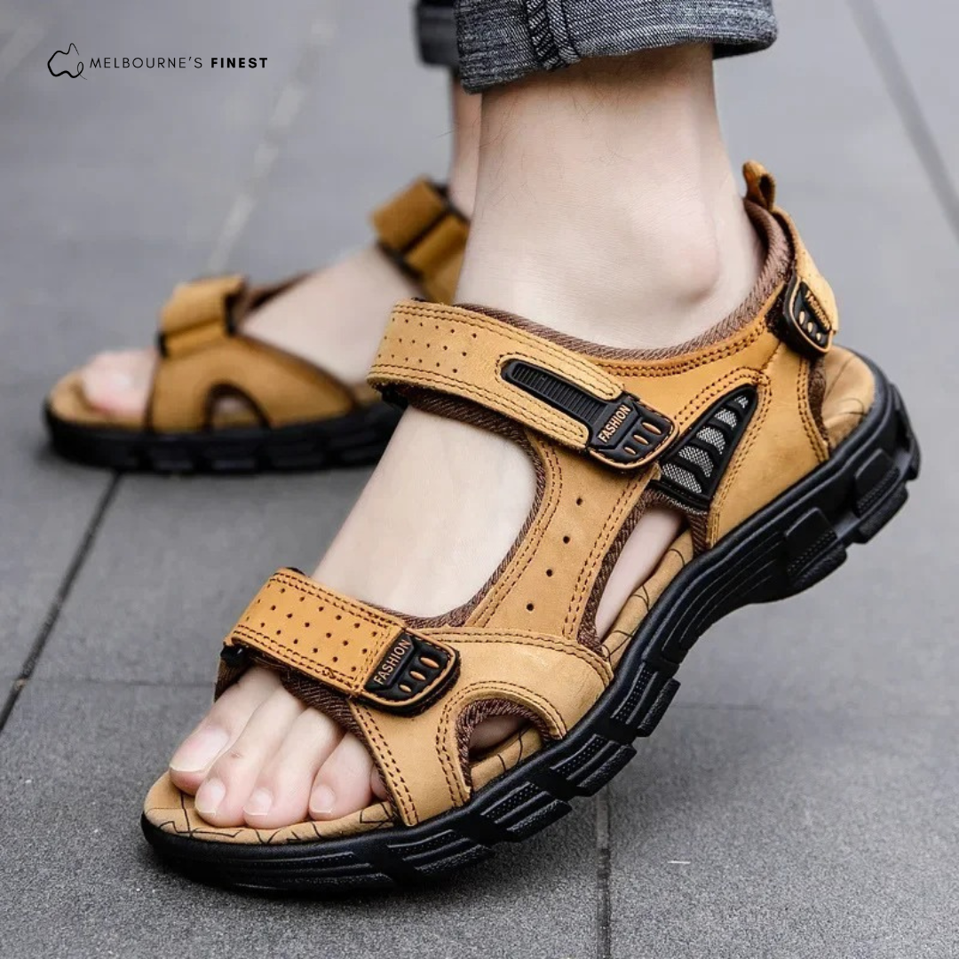 Barefoot Adjustable comfort sandals for men | Darien