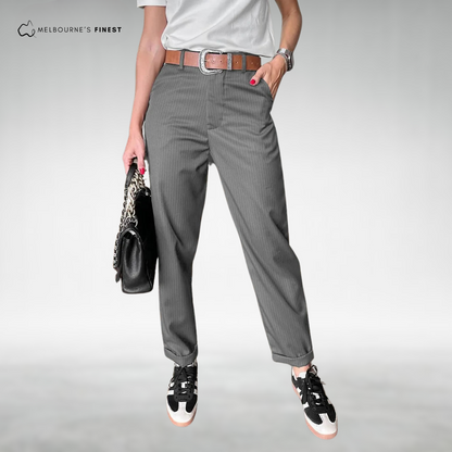 Streamlined Sleek tailored trousers for women | Arlen