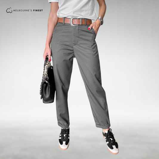 Streamlined Sleek tailored trousers for women | Arlen