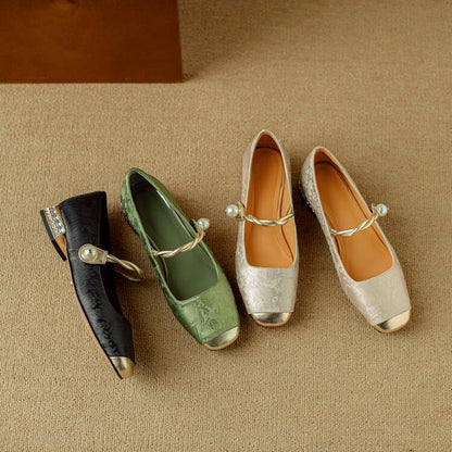 Classic everyday leather pumps for women | Naila -19