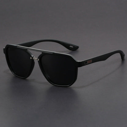Classic bold-lens aviator sunglasses for men | Maxwell -4