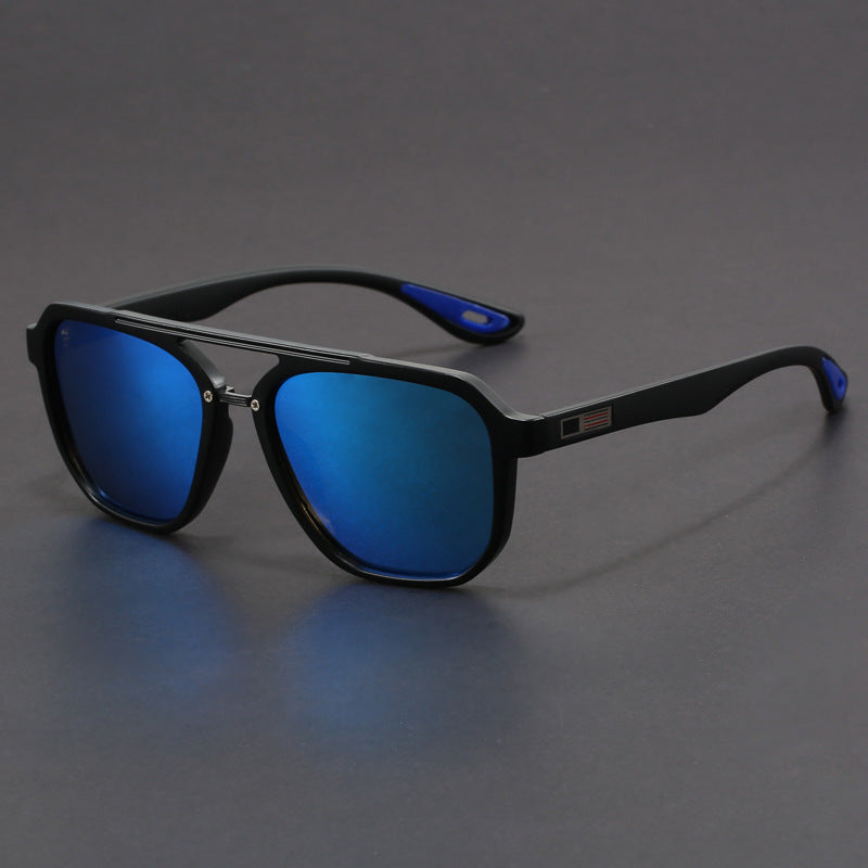 Classic bold-lens aviator sunglasses for men | Maxwell -2