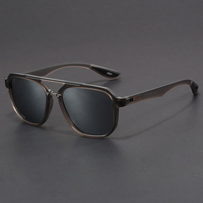 Classic bold-lens aviator sunglasses for men | Maxwell -3