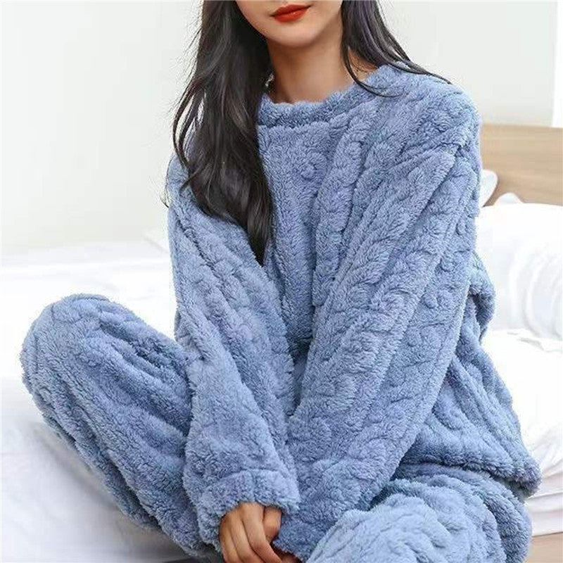 Harmonized Soft fleece pyjama set for cozy comfort for women | Maria