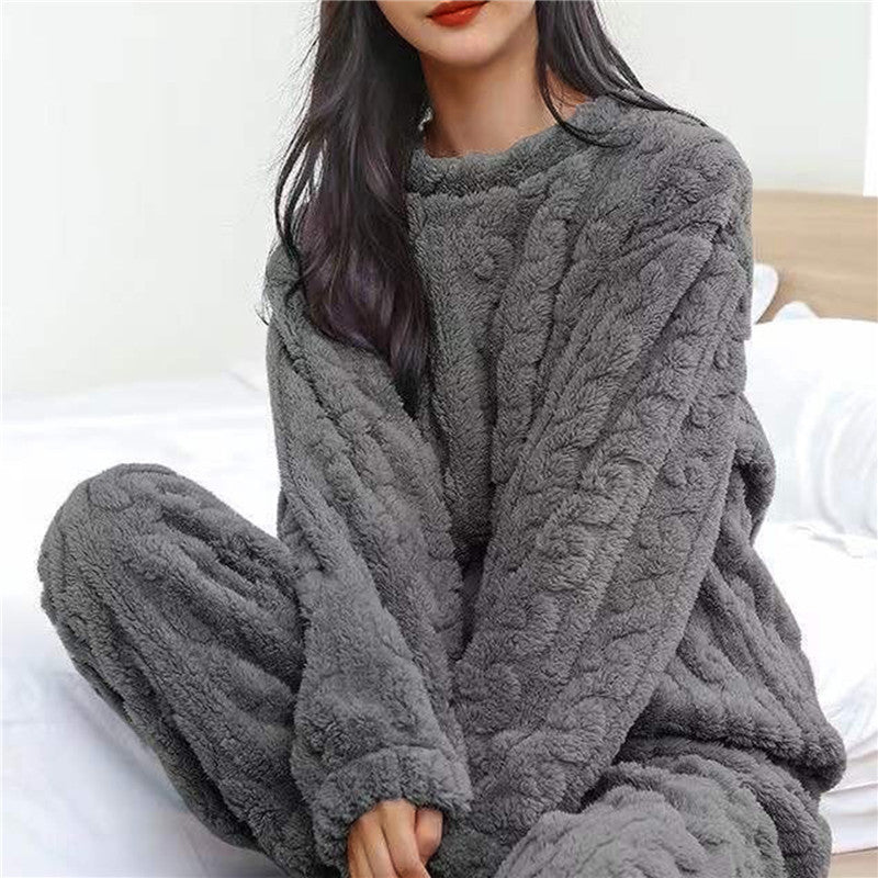 Harmonized Soft fleece pyjama set for cozy comfort for women | Maria