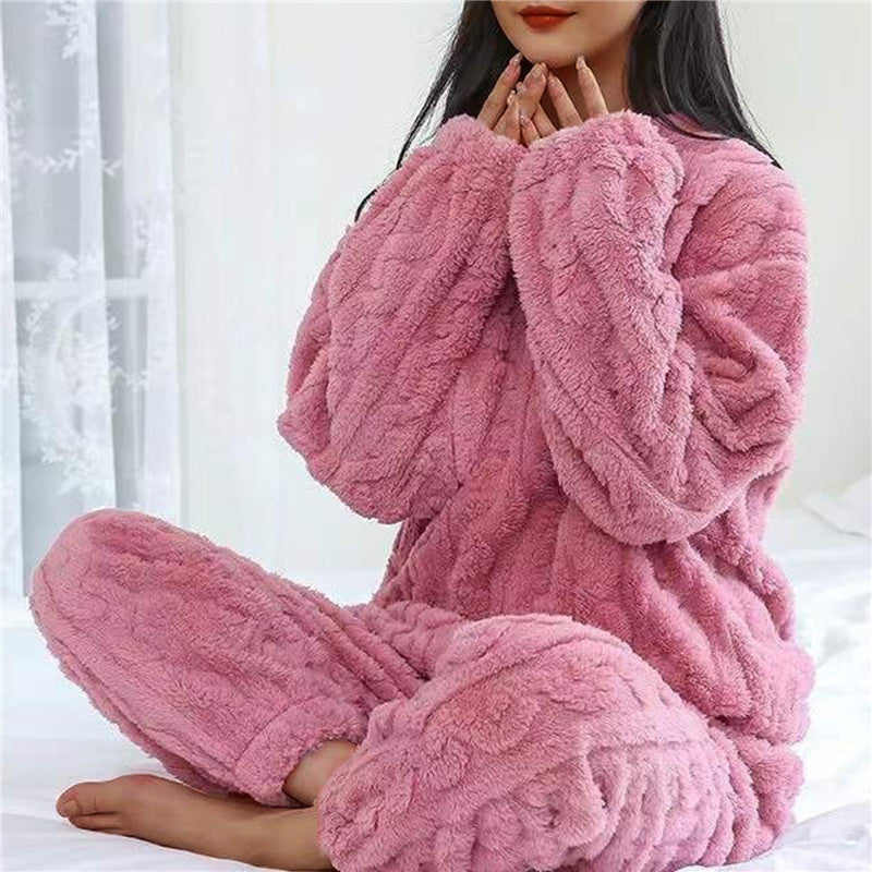 Harmonized Soft fleece pyjama set for cozy comfort for women | Maria