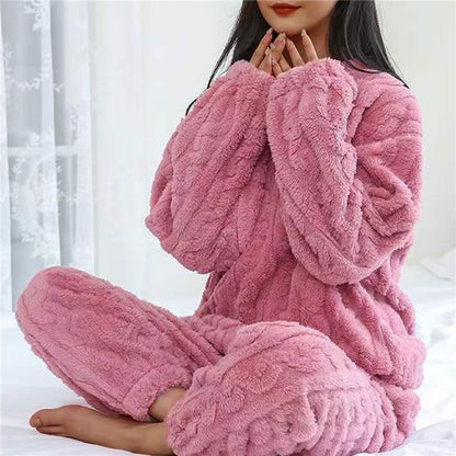 Harmonized Soft fleece pyjama set for cozy comfort for women | Maria