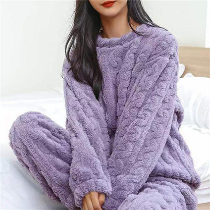 Harmonized Soft fleece pyjama set for cozy comfort for women | Maria