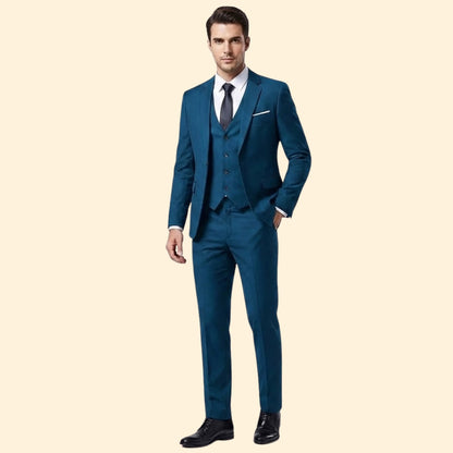Classic three-piece formal suit set for men | Lucien -10