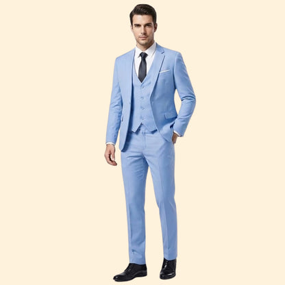 Classic three-piece formal suit set for men | Lucien -7