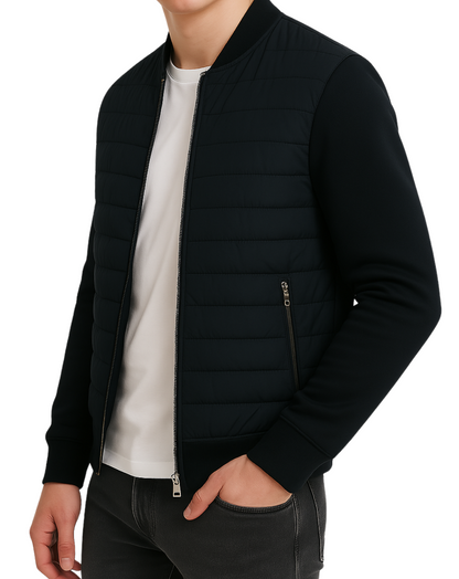 Sharp Elegant knit vest jacket for stylish layering for men | Adrian