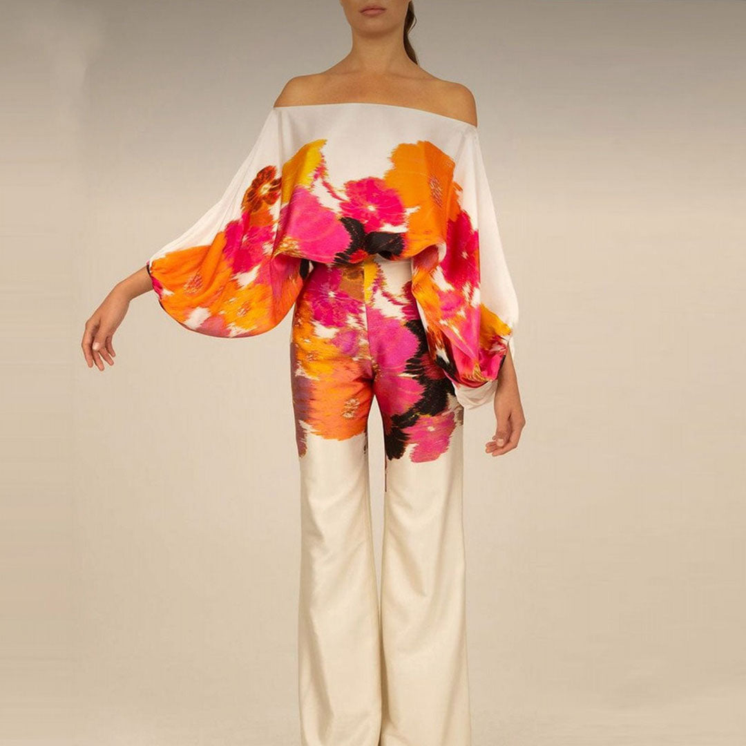 Chic summer relaxed two-piece set for women -8