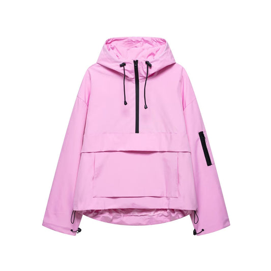 Cosy hooded all-weather everyday jacket for women | Fhalom -1